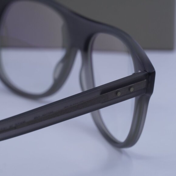 Thom Browne TB-008C-55 Square Eyeglasses 55mm – Satin Grey Crystal - Picture 9 of 10